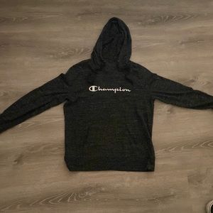 Black,grey and white specks design. Size large but can fit medium or large